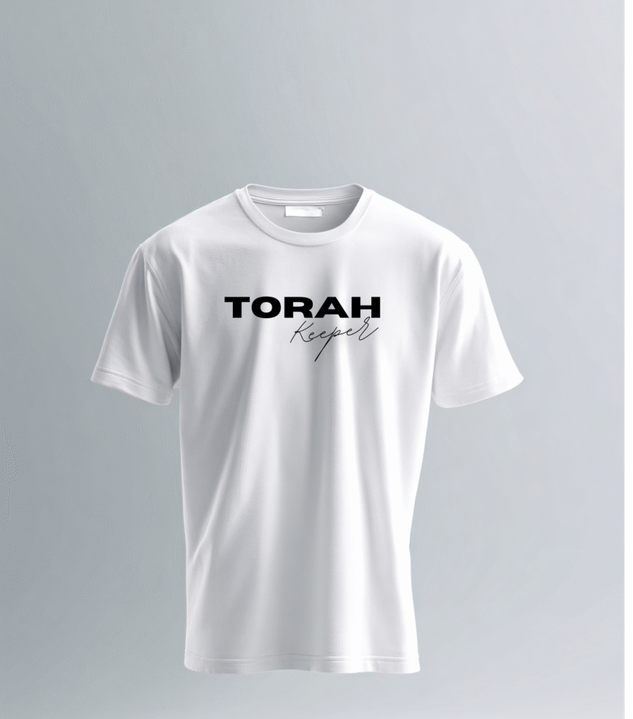 Torah white t shirt